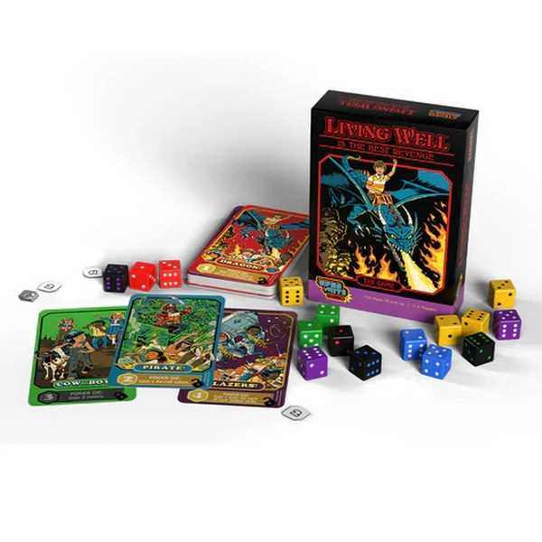 Asmodee Living Well Is the Best Revenge (Steven Rhodes Games Vol. 2) Living Well Is the Best Revenge (Steven Rhodes Games Vol. 2) Kortspel