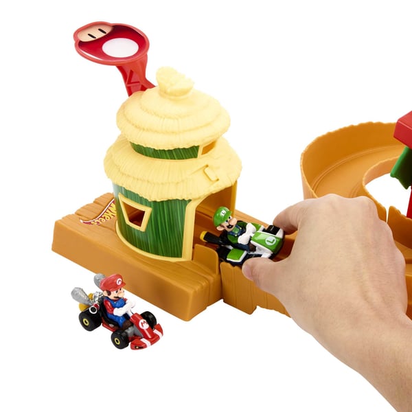 Hot Wheels Mario Kart Super Mario Bros. Movie Jungle Kingdom-racerbane
