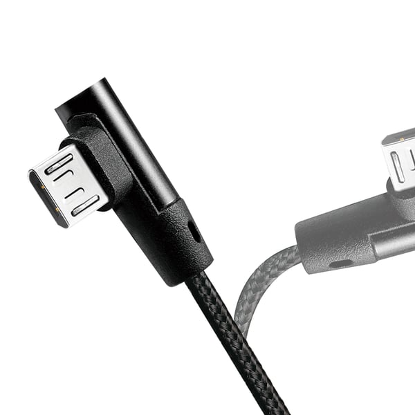 LogiLink CU0142 USB-kablar USB 2.0 0,3 m USB A Micro-USB B 0,48 Gbit/s Svart