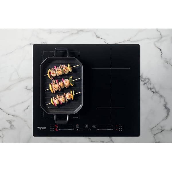 Whirlpool WL S7960 NE Sort Indbygget 60 cm Zone induktionskogeplade 4 zone(s)