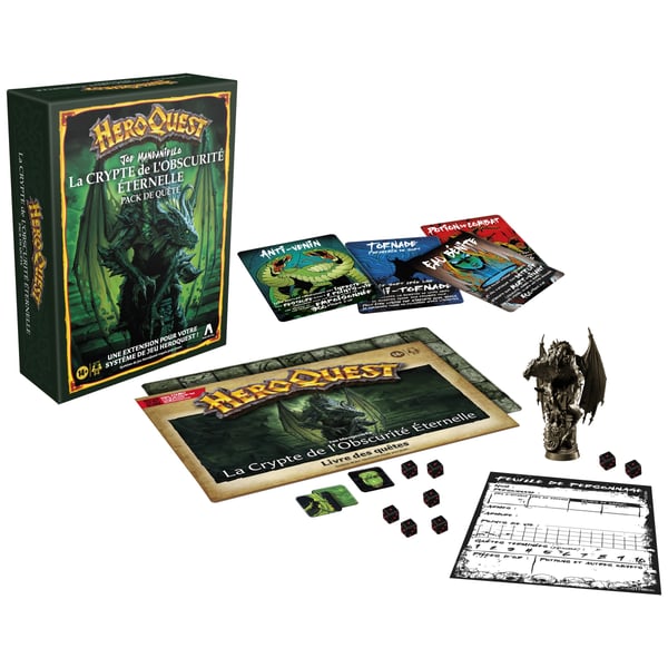 Hasbro Gaming Avalon Hill HeroQuest Joe Manganiello’s The Crypt of Perpetual Darkness
