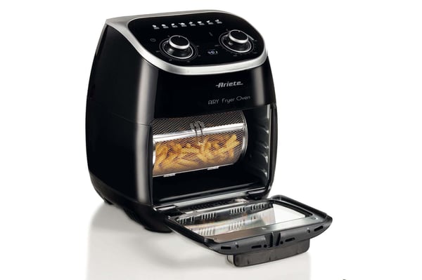 Ariete 4619/00 Yksi 11 L Erillinen 2000 W Kuumakiertoilmakypsennin Musta