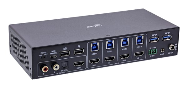 InLine 57885I KVM Switch Stativ-montering Sort