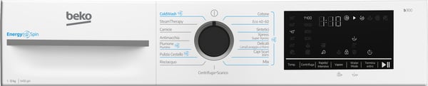 Beko b300 BMWT31241A vaskemaskine Front-læsning 12 kg 1400 rpm Hvid