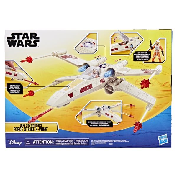 Star Wars Epic World of Action Luke Skywalker's Force Strike X-wing