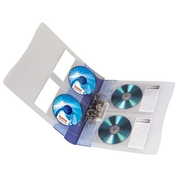 Hama 00078352 optisk disk etui 2 diske Transparent