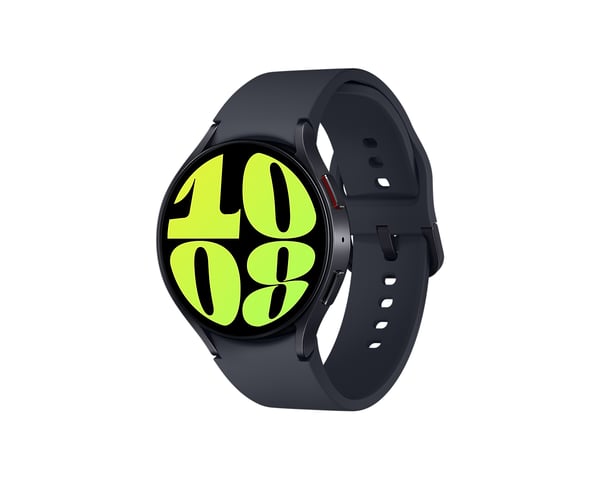 Samsung Galaxy Watch6 SM-R945FZKADBT smartklocka och träningsklocka 3,81 cm (1.5") OLED 44 mm Digital 480 x 480 pixlar Pekskärm 4G grafit Wi-Fi GPS