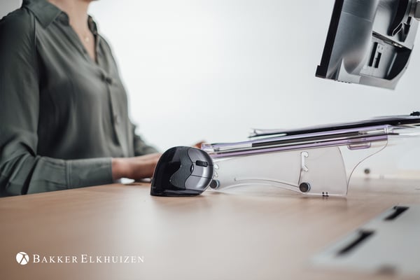 BakkerElkhuizen Evoluent D Medium Wireless datormöss Kontor Högerhand RF Trådlös laser 3200 DPI