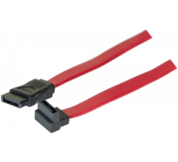 Hypertec 314006-HY SATA-kabel 0,5 m SATA 7-pin Sort, Rød