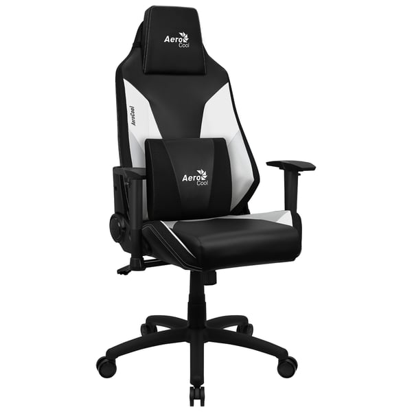 Aerocool Admiral Universal gamingstol Polstret sæde Sort, Grå, Hvid