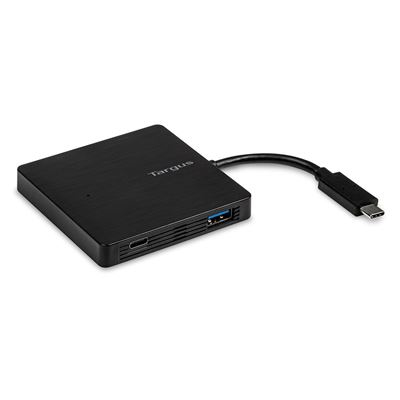Targus ACH924EUZ gränssnittshubbar 5000 Mbit/s Svart