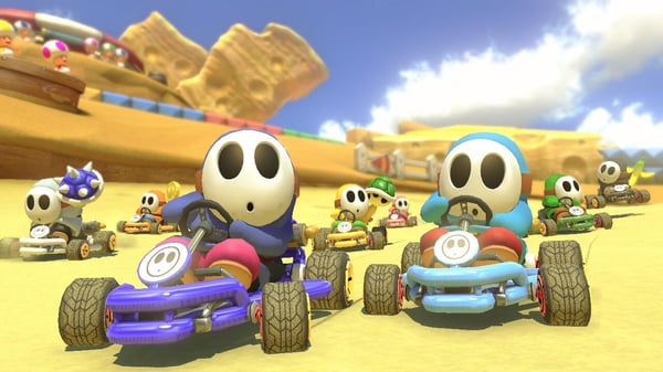 Nintendo Mario Kart 8 Deluxe Vakio Saksa, Englanti, Ranska, Italia, Japani, Hollanti, Portugali, Venäjä Nintendo Switch