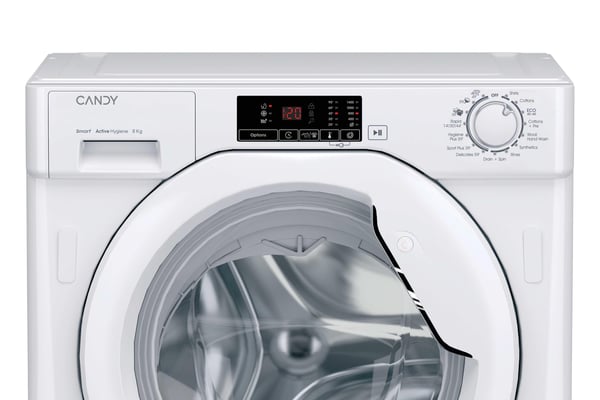 Candy Smart CBW 27D1EJ-S vaskemaskine Front-læsning 7 kg 1200 rpm Hvid