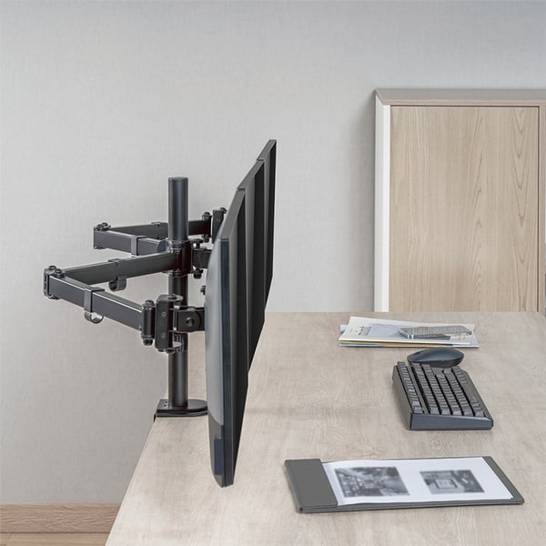 LogiLink BP0173 monitorin kiinnike ja jalusta 68,6 cm (27") Vastaanotto Musta