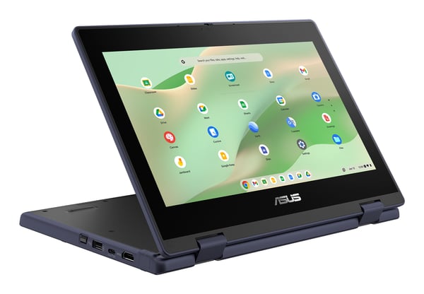 ASUS Chromebook CR11 Flip CR1104FTA-NS0094 Intel® N N150 29,5 cm (11.6") Berøringsskærm HD 8 GB LPDDR5-SDRAM 64 GB eMMC Wi-Fi 6 (802.11ax) ChromeOS Grå