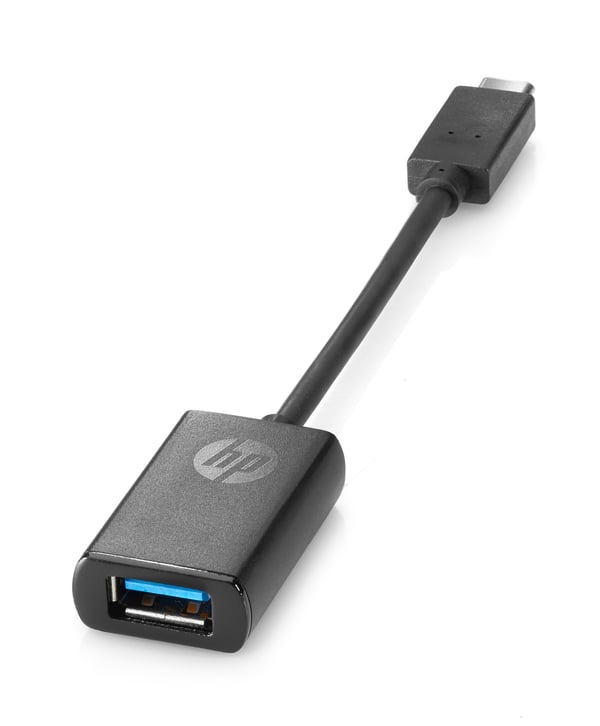 HP USB-C to USB 3.0 Adapter USB-kabel USB 3.2 Gen 1 (3.1 Gen 1) 0,1409 m Sort HP USB-C to USB 3.0 Adapter USB-kabel USB 3.2 Gen 1 (3.1 Gen 1) 0,1409 m Sort