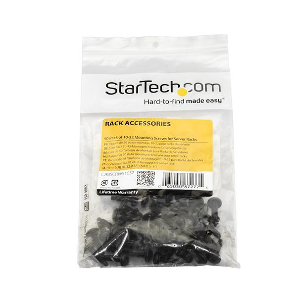 StarTech.com CABSCRWS1032 tilbehør til rack Skrue