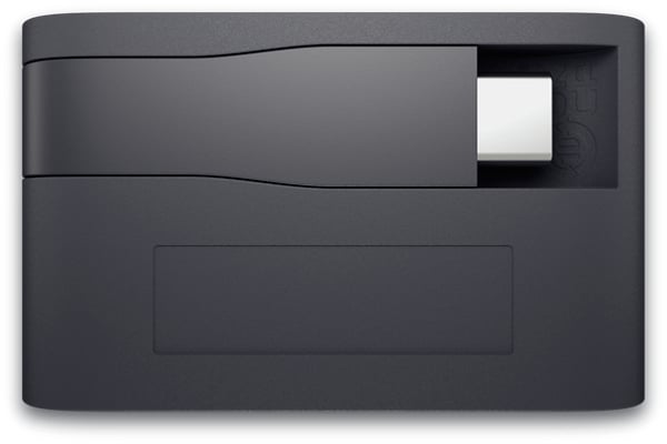 DELL DA20 videokabeladapter USB Type-C HDMI + USB Svart