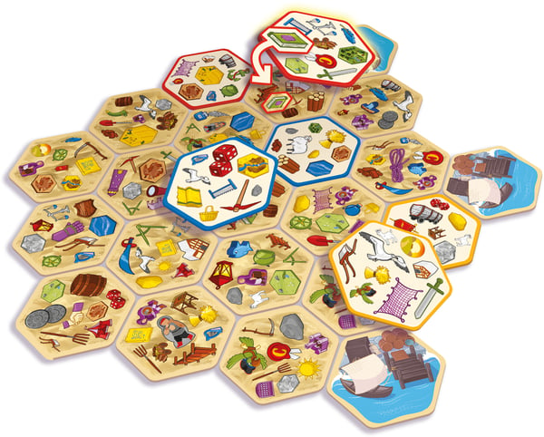 Asmodee Dobble Catan Dobble Catan Brætspil Matching