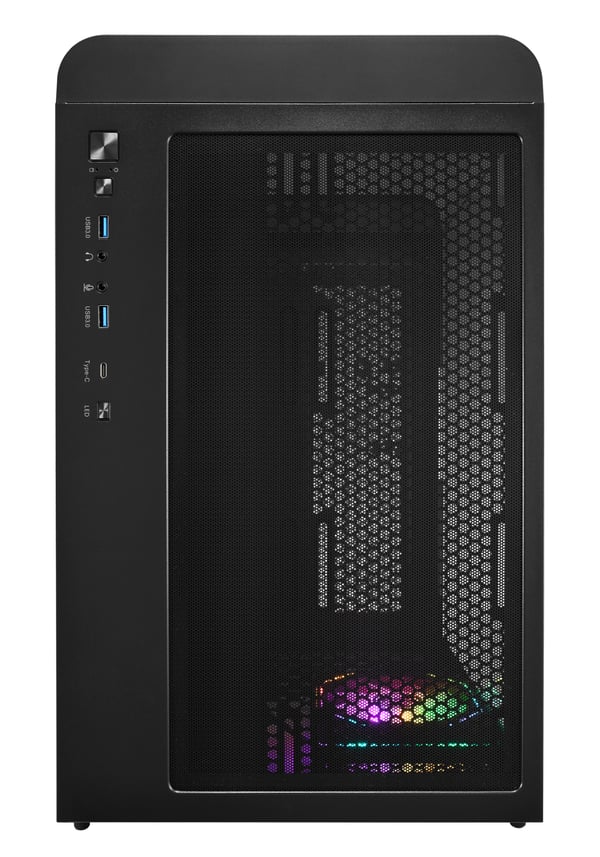FSP S380-BA Micro Tower Svart