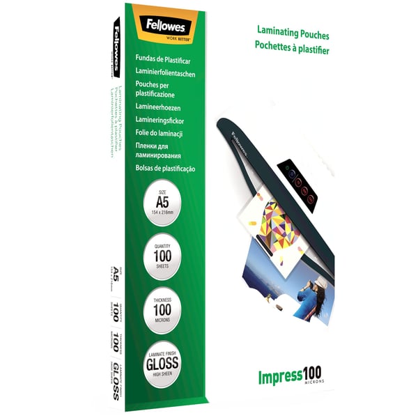Fellowes 5351002 lamineringspåsar 100 styck