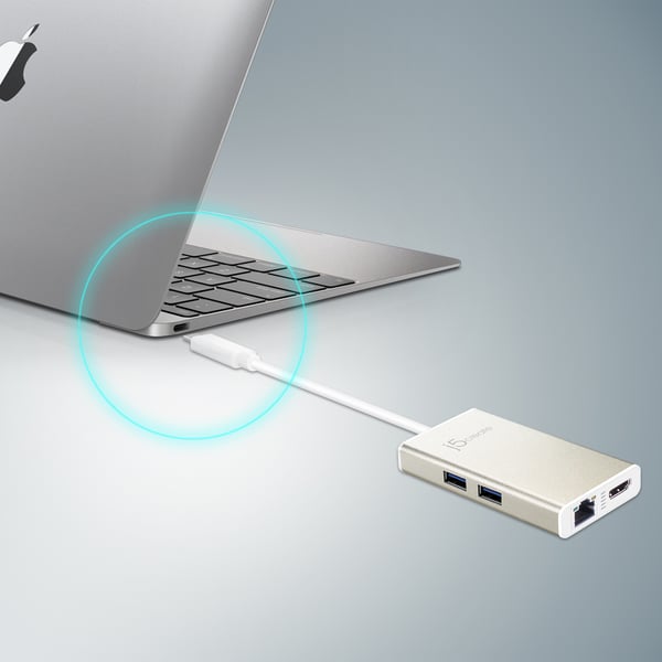 j5create JCA374-N USB-C® multiadapter