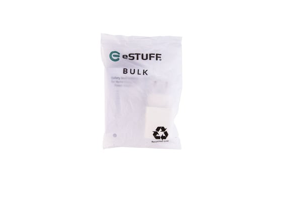 eSTUFF ES637006-BULK oplader til mobil enhed Smartphone Hvid Vekselstrøm Hurtig opladning Indendørs
