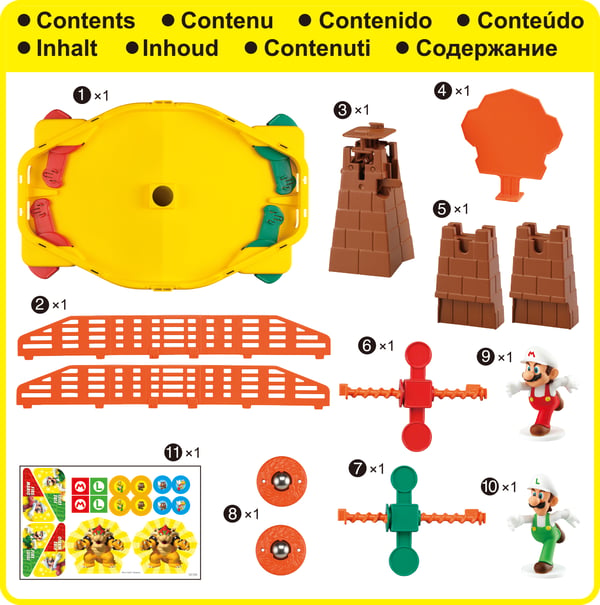 EPOCH Games Super Mario Fire Mario Stadium