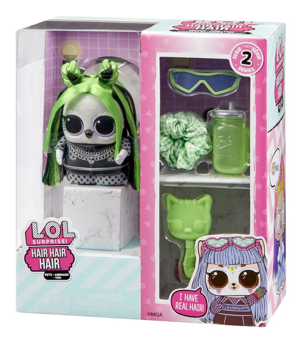 L.O.L. Surprise! Hair Hair Hair Pets Asst in PDQ