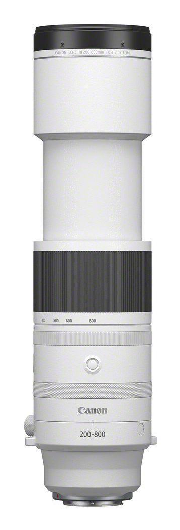 Canon RF 200-800 mm F6.3-9 IS USM MILC Telezoomobjektiivi Musta, Valkoinen