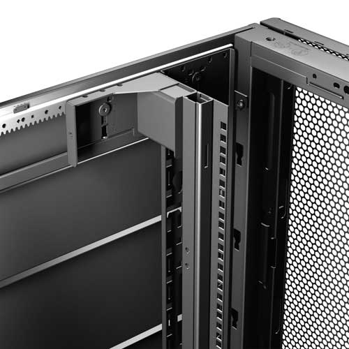 APC NetShelter SX 42U Fritstående reol Sort