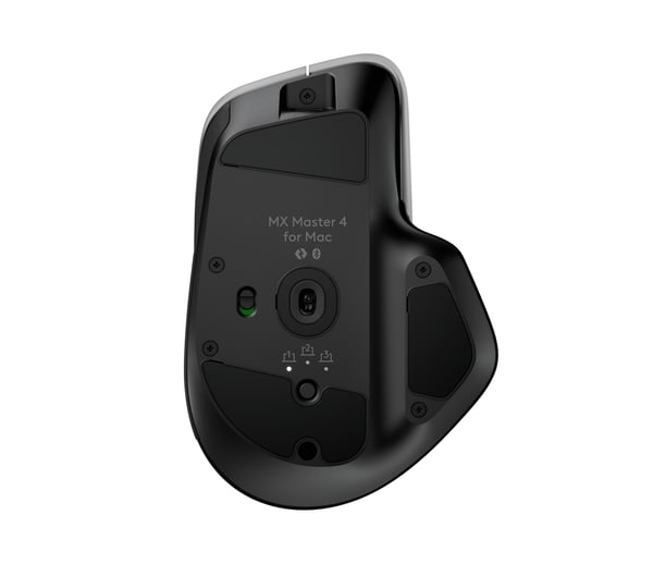 Logitech MX Master 4 for Mac datormöss Kontor Högerhand Bluetooth laser 8000 DPI
