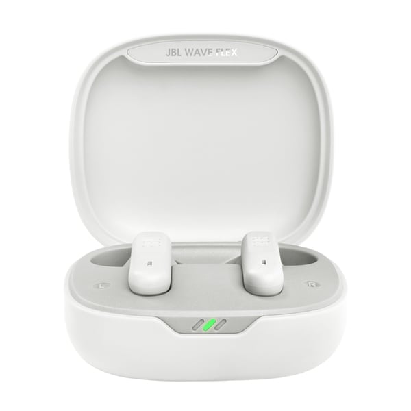 JBL Wave Flex Headset True Wireless Stereo (TWS) I öra Samtal/musik/sport/vardag Bluetooth Vit