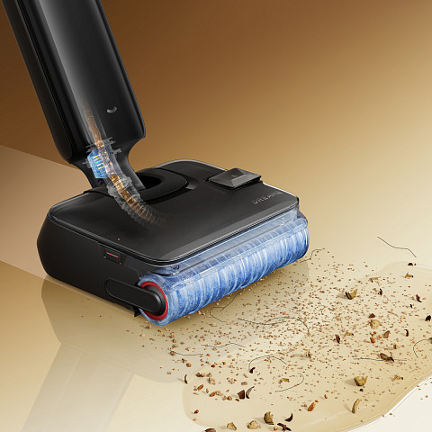 Dreame T14 PRO Skaftdammsugare Batteri Torr&våt HEPA Utan påse 0,15 l 400 W Svart