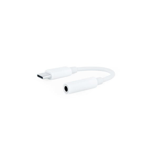Nanocable 10.24.1205-W lydkabel 0,11 m 3.5mm USB Type-C Hvid
