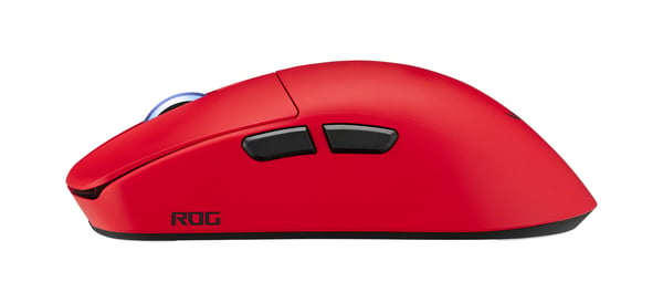ASUS ROG Harpe II Ace RED hiiri Pelaaminen Oikeakätinen RF Wireless + Bluetooth + USB Type-A Optinen 42000 DPI