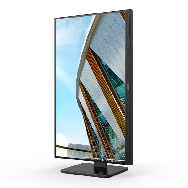 AOC U27P2CA platta pc-skärmar 68,6 cm (27") 3840 x 2160 pixlar 4K Ultra HD LED Svart