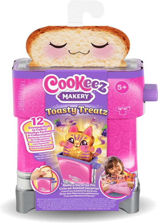 Moose Toys Cookeez Makery Toasty Treatz