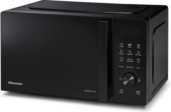 Hisense H20MOBSD1H Svart Enbart mikrovågsugn Bänkdiskmaskin 20 l 700 W