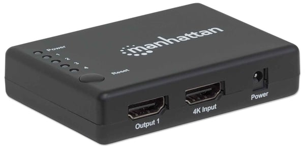 Manhattan 207706 video-splitter HDMI 4x HDMI