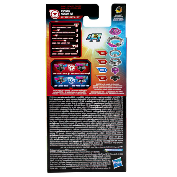 Beyblade Burst QuadStrike F7760EU6 aktive/færdighedsspil & legetøj Kæmpende spinnende top