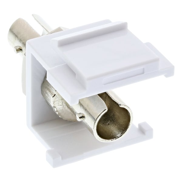 InLine 89988D fiber adapter 1 stk Hvid
