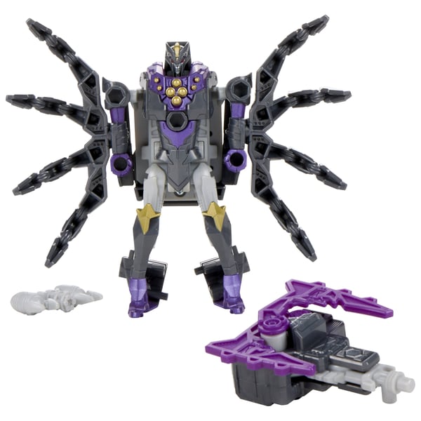 Transformers CYBERWORLD Airachnid Armored Cyber Changers