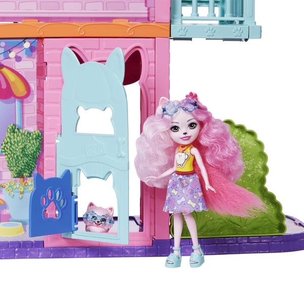 Enchantimals City Tails TOWNHOUSE & CAFÉ-legesæt