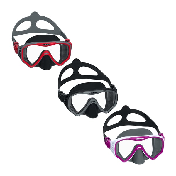 Bestway 22074 / 23 dykmasker Härdat glas Silikon Blandade färger Vuxen