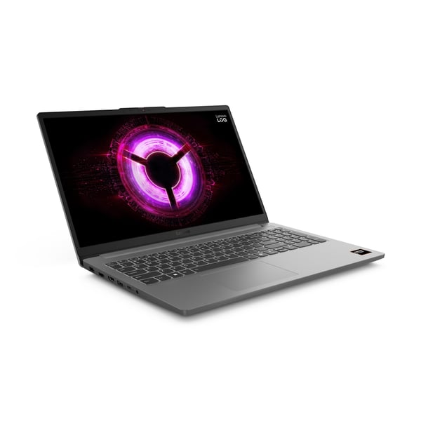 Lenovo LOQ 15ARP10E AMD Ryzen™ 5 150 Laptop 39,6 cm (15.6") Fuld HD 16 GB DDR5-SDRAM 512 GB SSD NVIDIA GeForce RTX 3050 Wi-Fi 6 (802.11ax) Windows 11 Home Grå Italiensk
