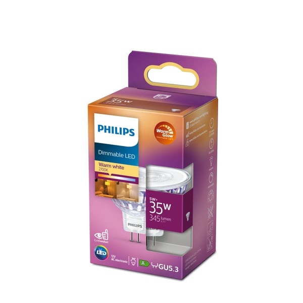 Philips LED 35W GU5.3 WW 12V 36D WGD SRT4