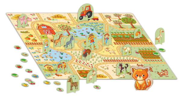 Tactic My First Puzzle & Play Cat on the Farm