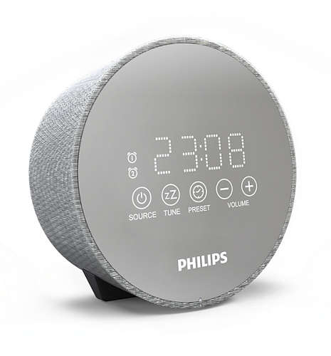 Philips TADR402/12 väckarklockor Digital väckarklocka Grå