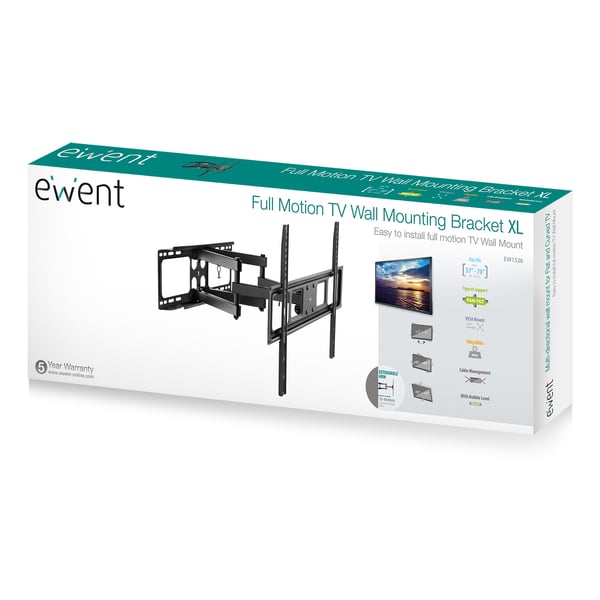 Ewent EW1526 tv-beslag 177,8 cm (70") Sort